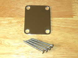 FENDER 2014 USA CHROME AMERICAN HIGHWAY 1 STRATOCASTER TELECASTER NECK PLATE ONE