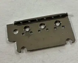 2021 FENDER STRATOCASTER PLAYER SERIES TWO-POINT CHROME BRIDGE PLATE