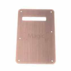 RED BRONZE ALUMINIUM ALLOY BACK PLATE TREMOLO COVER FOR FENDER STRATOCASTER ST