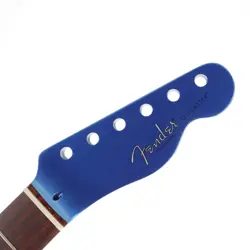 FENDER AMERICAN TELECASTER NECK MODSHOP ROSEWOOD MYSTIC LAKE PLACID BLUE