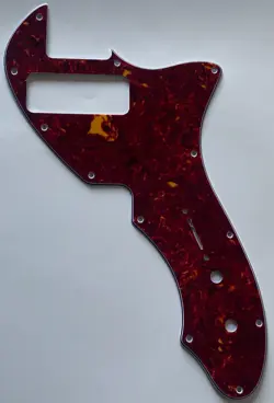 FOR FIT FENDER TELECASTER THINLINE/TELE 69 P90 GUITAR PICKGUARD RED TORTOISE