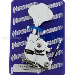 NEW HIPSHOT BT8 BASS EXTENDER KEY FOR FENDER 2008+ AMERICAN STANDARD - CHROME