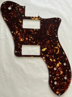 NEW GREAT-FOR FENDER PROFESSIONAL TELE DELUXE SHAWBUCKER GUITAR PICKGUARD BROWN