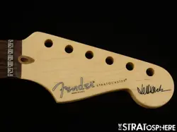 USA FENDER JEFF BECK STRATOCASTER STRAT NECK PARTS LSR ROSEWOOD $30 OFF!