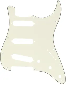 FENDER 11-HOLE MODERN-STYLE STRATOCASTER S/S/S PICKGUARD - PARCHMENT