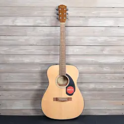FENDER CC-60S CONCERT ACOUSTIC GUITAR AS IS TOP CRACK