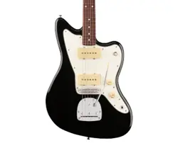 OPEN BOX FENDER PLAYER II JAZZMASTER - BLACK W/ROSEWOOD FB