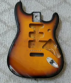 1996 FENDER TEX MEX JIMMIE VAUGHAN STRATOCASTER STRAT GUITAR BODY