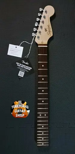 NEW SQUIER STRAT NECK WITH BONE NUT