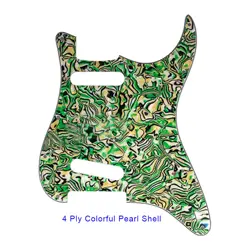 FOR US FENDER 11 SCREW STANDARD SS STRAT GUITAR PICKGUARD, COLORFUL PEARL SHELL