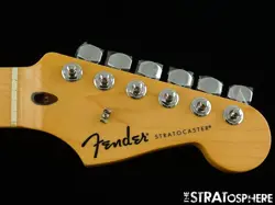FENDER STANDARD STRATOCASTER STRAT NECK + TUNERS, MODERN 
