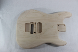 MAPLE HXX GUITAR BODY - FITS FENDER STRAT STRATOCASTER NECK FLOYD ROSE J1608
