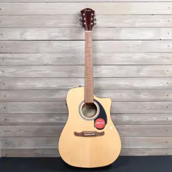 FENDER FA-125 DREADNAUGHT ACOUSTIC GUITAR AS IS NECK CRACKS