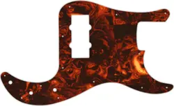 WD CUSTOM PICKGUARD FOR FENDER BLACKTOP PRECISION BASS #05F FAUX TORTIOSE