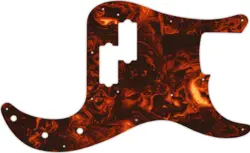 WD CUSTOM PICKGUARD FOR FENDER ROAD WORN 50'S PRECISION BASS #05F FAUX TORTIOSE