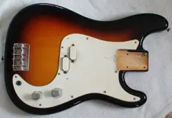 VINTAGE 1984 FENDER SQUIER BULLET BASS LOADED BODY JAPAN ORIGINAL GOOD CONDITION