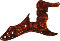 WD CUSTOM PICKGUARD FOR FENDER ROSCOE BECK SIGNATURE JAZZ BASS #05F FAUX TORT...