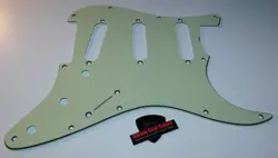 FENDER ROBERT CRAY STRATOCASTER PICKGUARD MINT GREEN GUITAR PARTS PROJECT STRAT