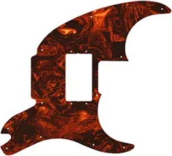 WD CUSTOM PICKGUARD FOR FENDER PAWN SHOP '72 #05F FAUX TORTIOSE