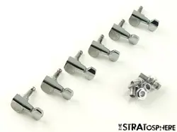 FENDER SQUIER SONIC MUSTANG, TUNERS TUNING PEGS, 6 IN LINE