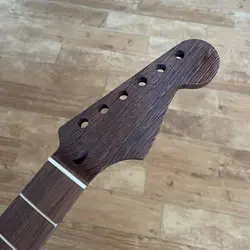 22 FRETS WENGE STRAT GUITAR NECK NITRO SATIN FOR DIY FENDER STRAT REPLACEMENT