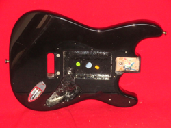 FENDER 1996 USA BLACK AMERICAN STRATOCASTER BODY