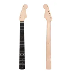 DIY 21 FRETS ELECTRIC GUITAR NECK ROSEWOOD FINGERBOARD FOR FENDER ST STRAT