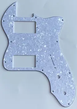 FOR FIT FENDER TELECASTER '72 THINLINE PAF STYLE GUITAR PICKGUARD WHITE PEARL