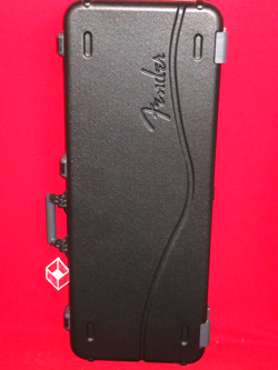 FENDER 2022 USA BLACK DELUXE STRATOCASTER OR TELECASTER HARDSHELL CASE