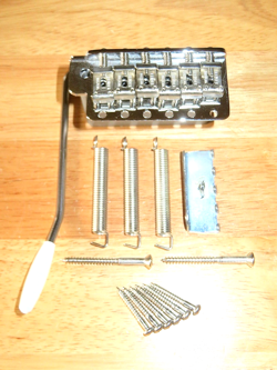 FENDER 2022 USA CHROME AMERICAN VINTAGE STRATOCASTER TREMOLO BRIDGE