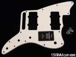 FENDER PLAYER II JAZZMASTER PARCHMENT PICKGUARD GUITAR PARTS 3 PLY