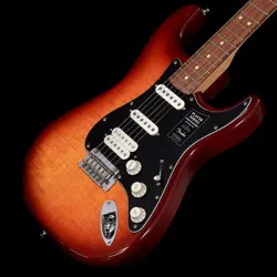 FENDER PLAYER STRATOCASTER HSS PLUS TOP TOBACCO SUNBURST PAU FERRO FROM JAPAN
