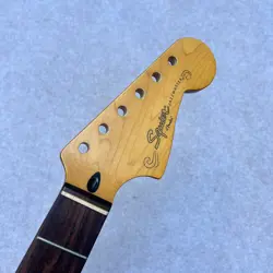 GUITAR NECK FENDER SQUIER JAZZ MASTER 21 FRETS MAPLE ROSE