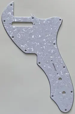 FOR FIT FENDER TELECASTER THINLINE/TELE 69 STYLE GUITAR PICKGUARD WHITE PEARL