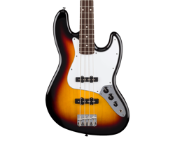 OPEN BOX FENDER STANDARD JAZZ BASS GUITAR - 3-COLOR SUNBURST W/LAUREL FB