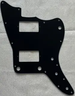 CUSTOM FOR FENDER US JAZZMASTER WITH PAF PICKUPS GUITAR PICKGUARD 3-PLY BLACK