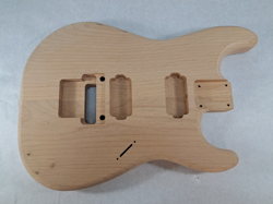 ALDER HXH GUITAR BODY - FITS FENDER STRAT STRATOCASTER NECK FLOYD ROSE J1786