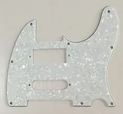 NEW FOR FENDER TELECASTER BRENT MASON STYLE GUITAR PICKGUARD 4 PLY WHITE PEARL
