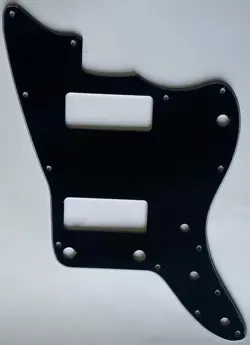 FOR FIT FENDER US JAZZMASTER WITH P90 PICKUPS GUITAR PICKGUARD 3 PLY BLACK