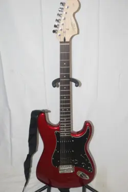 SQUIER BY FENDER AFFINITY SERIES STRATOCASTER RED 6-STRING ELECTRIC GUITAR 8863