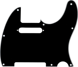 PICKGUARD 3-PLY BLACK/W/B