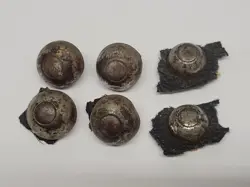 VINTAGE ORIGINAL 1960S FENDER STRATOCASTER TELECASTER GUITAR CASE FEET PACKAGE 6