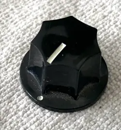 2019 FENDER SQUIER MUSTANG ELECTRIC GUITAR VOLUME TONE ORIGINAL BLACK KNOB