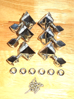 MOSRITE 1968 CHROME VENTURES MARK TRAPEZOID TUNERS