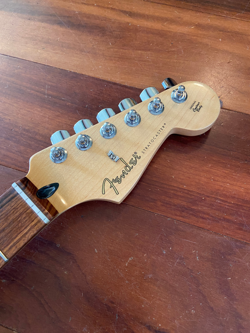 2020 FENDER PLAYER STRAT NECK STRATOCASTER PAU FERRO TUNERS F PLATE 9.5 RADIUS