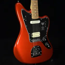 FENDER PLAYER JAGUAR PAU FERRO FINGERBOARD CANDY APPLE RED  FROM JAPAN