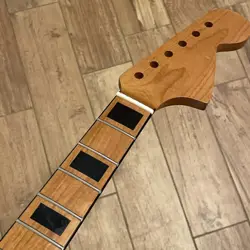 ROASTED JAGUAR MUSTANG MAPLE GUITAR NECK 24 SHORT SCALE FOR FENDER REPLACEMENT
