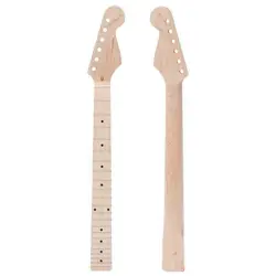 ELECTRIC GUITAR NECK 22 FRETS CANADA MAPLE FOR FENDERS ST STRAT REPLACEMENT DIY