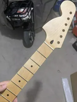 22 FRET BIG HEAD LEFT HAND ELECTRIC GUITAR NECK CANADA MAPLE FOR FENDER ST STYLE