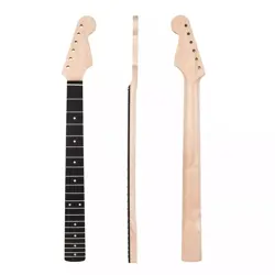 21 FRETS STRAT ELECTRIC GUITAR NECK ROSEWOOD MAPLE FOR DIY FENDER STRATOCASTER